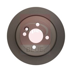 2x Brake Discs Pair Solid fits MINI COOPER R56 1.6D Rear 06 to 13 259mm Set New