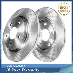 For Chevrolet Impala Impala Limited Brake Rotors Rear 2011-2016 270mm 5 Lugs