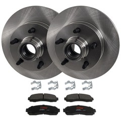 KIT-072924-2913 TRW 2-Wheel Set Brake Disc and Pad Kits Front for Pickup B2300