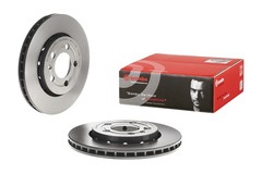 Brembo Rear Coated 256mm Disc Brake Rotor for Audi TT Quattro VW Golf Jetta R32