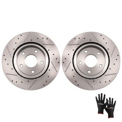 Front Brake Rotors Kit for Chrysler Pacifica 2017-2021 Voyager 2020-2021 S53068