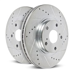 PowerStop Rear Disc Brake Rotor Set for 2018-2019 Jeep Wrangler Sport S