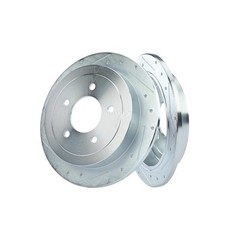 Brake Discs 4-Wheel Set Front & Rear 4WD for F150 Truck Ford F-150 2000-2003