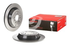 Brembo 08.R101.11 Prime UV Coated Solid Brake Rotors – Rear Pair