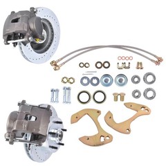 Deluxe Disc Brake Kit for 1955-1964 Chevy Bel Air Nomad Del Ray Full Size Car V8