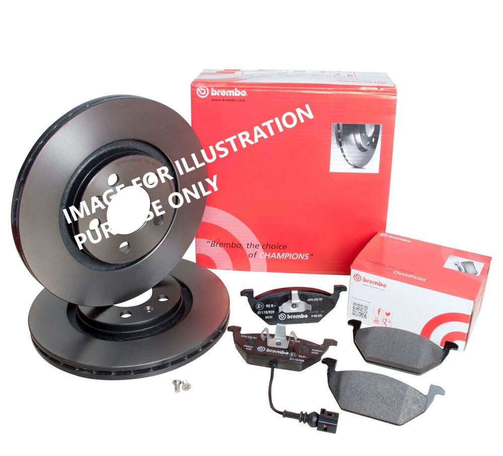 FOR CITROEN Berlingo 1.4 M49 BREMBO FRONT BRAKE DISCS 266MM & BRAKE PADS SET