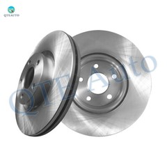Front 300mm Brake Disc Rotors For 2014-2018 Ford Transit Connect 5 Stud Wheel