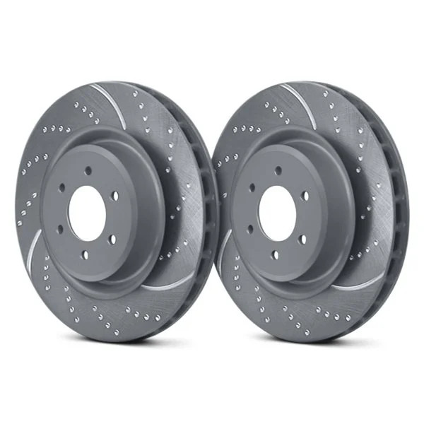 For Ford F-350 Super Duty 05-13 Brake Rotors EBC 3GD Series Sport Dimpled &