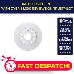2x Brake Discs Pair Solid fits AUDI A3 8P1, 8PA Rear 2.0 2.0D 03 to 08 256mm Set