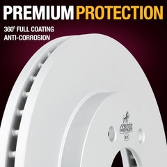 Rear Disc Brake Rotor for 2009 Ford F-150 2009 Ford Lobo 9L3Z1V125E 12.99 in