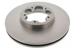 2x Mapco 25823 Front Brake Discs 300mm for Ford Transit 2006 – 2014