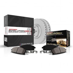 Power Stop Brake Kit For Saab 9-2X 2005 2006 Front Z17 Evolution Geomet Coated