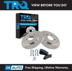 TRQ Rear Brake Pad & Rotor Kit For 95-99 Chevrolet Lumina Monte Carlo