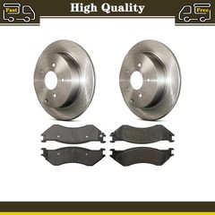 3 Front Disc Brake Pad Set Brake Rotor Fits 1999-2003 Ford F-150