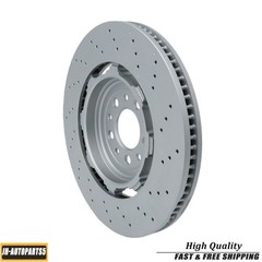 2X Front Brake Rotors For Alfa Romeo Giulia Stelvio Quadrifoglio 2017-2024 New