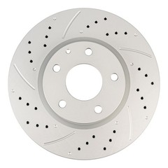 2x Front Drilled Slotted Brake Rotor 297mm Fits 2013-2015 Mazda CX-5 981011