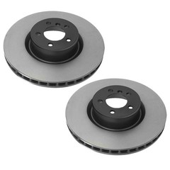 Wagner 2pc Front E-Coated Disc Brake Rotors Set 380mm For Range Rover 2010-12