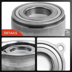 16xFront & Rear Drilled Rotor & Ceramic Brake Pad + Wheel Hub Bearing for Nissan