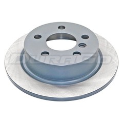 For Mini Cooper 14-22 DuraGo Titanium Series Solid Rear Disc Brake Rotor