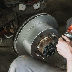 Doc’s Diesel Front and Rear SRW Brake Rotors Kit Fit Ford 6.7L Powerstroke 13-22