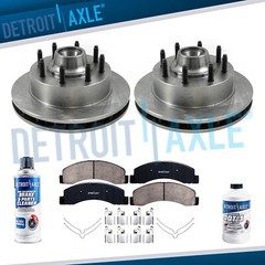 Front Brake Rotors + Brakes Pads for F-250 Super Duty 2WD Brake Rotor & Pad set