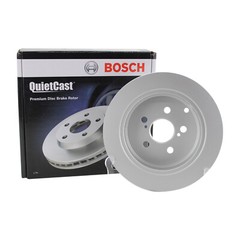 Bosch QuietCast Rear 268mm Disc Brake Rotor For Vibe tC Celica Corolla Matrix
