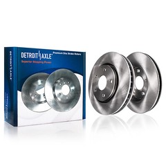 Front Brake Rotors + Brake Pads for Honda Accord Acura TSX Rotor Brakes Pad Kit