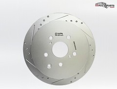 REAR RH BRAKE ROTOR SOLID & GEOMET COATED D&S 308mm For Toyota Sienna 10-20 3.5L