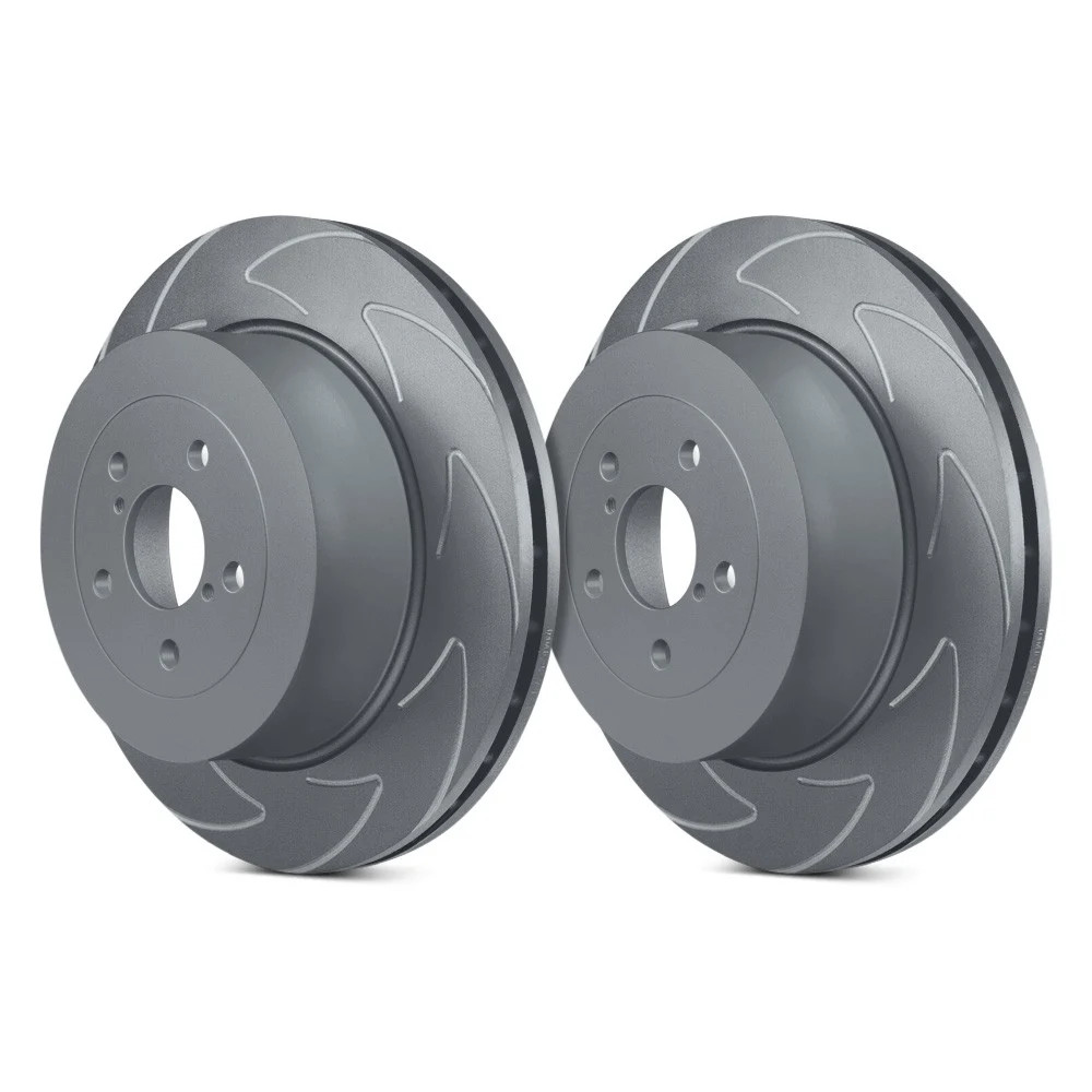 For Ford Mustang 94-04 Brake Rotors EBC Blade Sport High Carbon Slotted 1-Piece