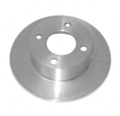 Rear Disc Brake Rotor 2pc For 1989-1991 Audi 100 2.3L|34106
