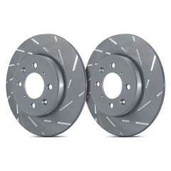 For Acura TL 04-08 EBC USR Series Sport Slotted 1-Piece Rear Brake Rotors