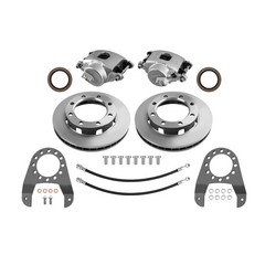 Complete Disc Brake Conversion Assembly&Rear Wheel For Chevy 14-bolt Rear Ends