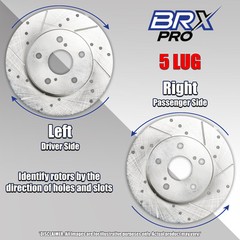 Rear Brake Kit Rotors + Ceramic Pads for Buick Allure 2010-2010