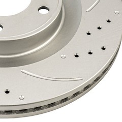 2x Front Brake Rotors For 2007-2008 2010-2014 Ford Edge 2010-2015 Lincoln MKX