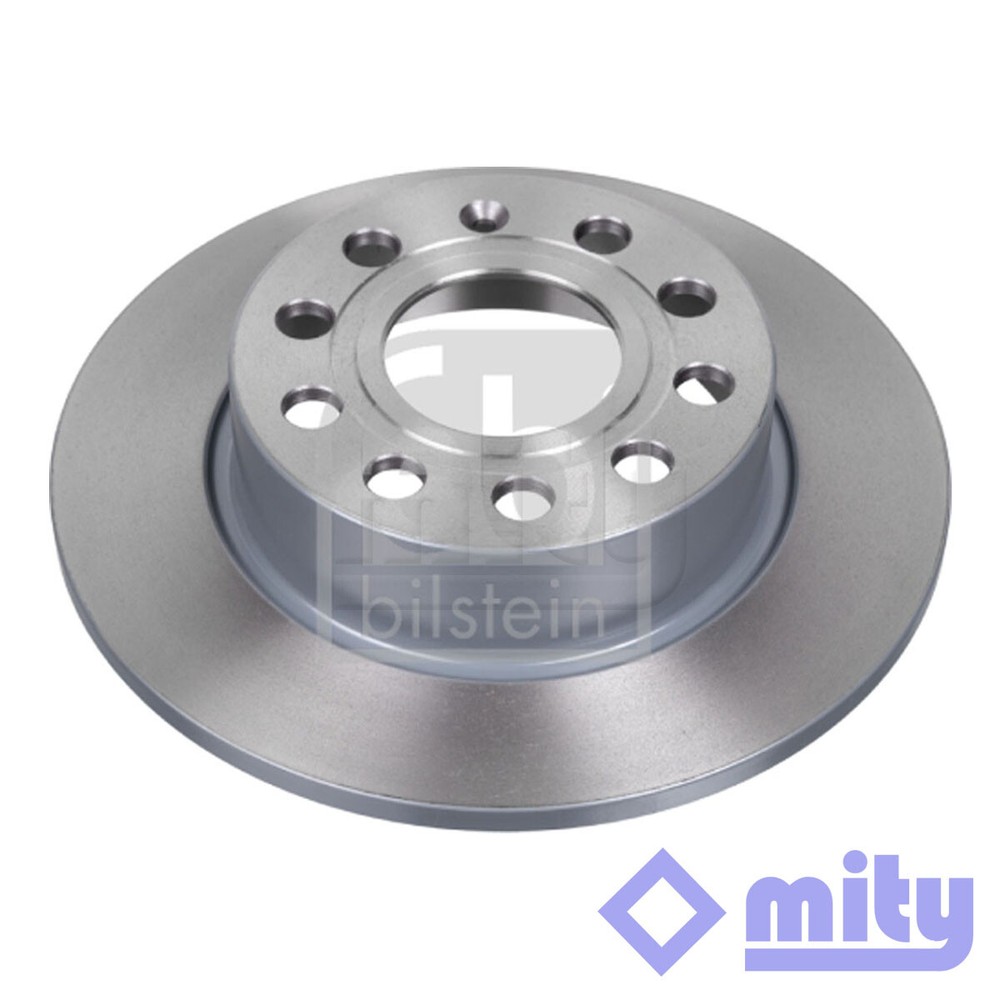 Fits Skoda Octavia VW Golf Caddy Scirocco AudiA3 Seat Leon Brake Discs Rear Mity