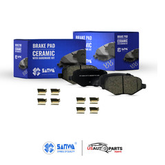 REAR BRAKE ROTOR SOLID GEOMET COATED & CERAMIC PAD KIT 330mm FOR EXPLORER 09-19