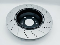 New Left Rear Brake Discs Rotor Drilled & Slotted Fixed For BMW M3/M5-2002-2006