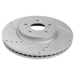 TRQ Performance Front & Rear Brake Rotors Set For 2017-2024 Honda CR-V