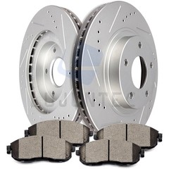Front Ceramic Pads Rotors Brake Discs For Infiniti I35 For Nissan Altima Maxima