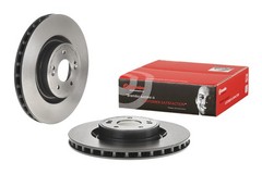 Brembo Front Left or Right Coated PVT 340mm Disc Brake Rotor for Genesis Coupe