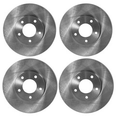 SureStop Brake Disc For Volkswagen Eos 2016 Front and Rear – 4-Wheel Set
