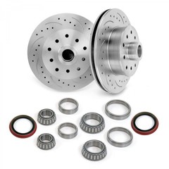 Helix SureStop 11″ 5×5.5 Mustang II IFS Rotors w/ Bearings/ Race + Grease Seals