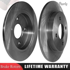 253mm Rear Disc Brake Rotors for Ford Focus 2001-2007 Fiesta 2014 2015-2019 Pair