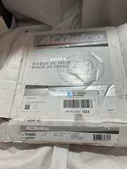 Disc Brake Rotor GM19255504, ACD# 13A2450A F3