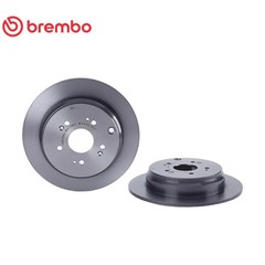 2x Rear Disc Brake Rotor UV Coated Brembo 08.A355.11 for CR-V, RDX