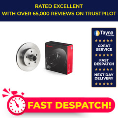 2x Brake Discs Pair Solid fits VW CARAVELLE Mk3 2.1 Front 84 to 92 258mm Set New