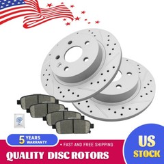 Rear Brake Rotors Ceramic Pads for 2013-2017 Chevrolet Cruze Trax Buick Encore