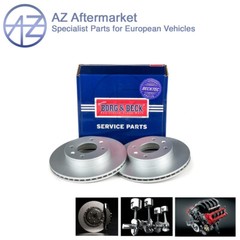 Fits Hyundai i10 2007- Kia Picanto 2004-2017 1.0 1.2 AZ Front 1x Brake Disc