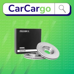 Front Brake Discs x2 FOR Seat Cordoba 1.2 12V 2006-2009 Vented 255.7mm