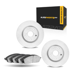 Brake Set Front | Cast Iron | Performance/Racing Driving Style | Plain Style
